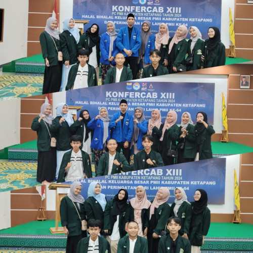 OSIM dan MPK MAN 1 Ketapang Hadiri Konfercab Ke-XIII Harlah dan Halal Bihalal PMII