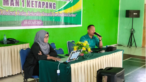Waka Kesiswaan MAN 1 Ketapang Isi Materi Ekstrakurikuler dan Kesiswaan dalam Kegiatan MATSAMA