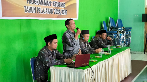 Sosialisasi Peraturan Asrama MAN 1 Ketapang Kepada Orang Tua Siswa