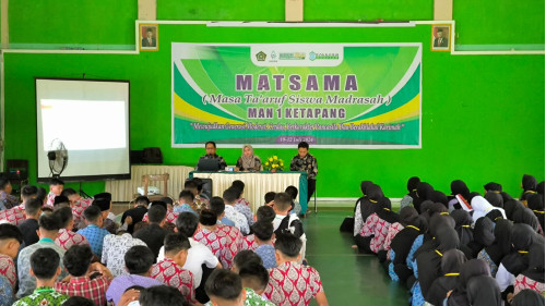 Pemantapan Kurikulum Merdeka Melalui MATSAMA MAN 1 Ketapang