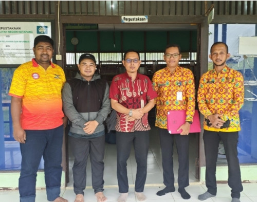 MAN 1 Ketapang Terima Kunjungan dari Perpustakaan Daerah dalam Rangka Akreditasi Perpustakaan