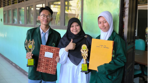 Siswi MAN 1 Ketapang, Nurjihan, Raih Peringkat 5 dalam Limas ke-12 MC Tingkat Kabupaten Ketapang